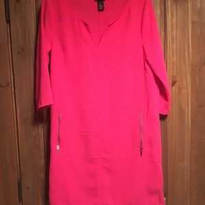 H&M hot pink dress